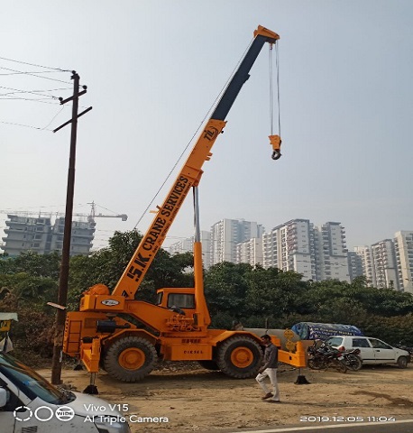 RT Crane sercice for rent